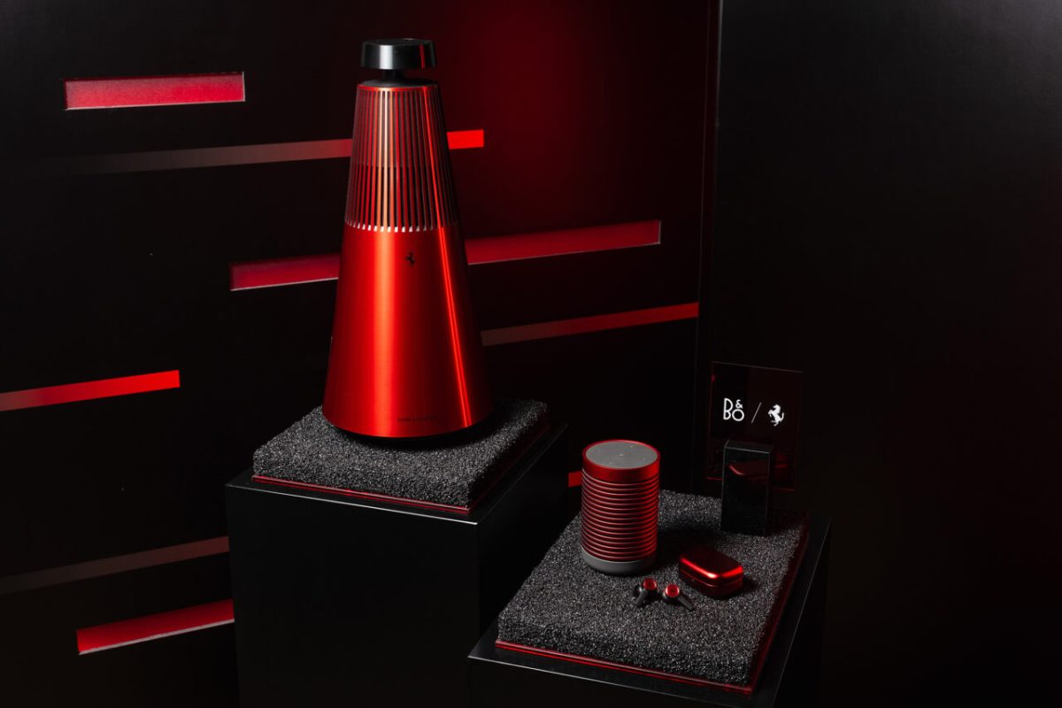 همکاری بین bang & olufsen و ferrari