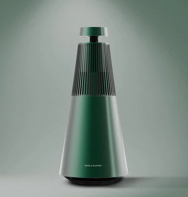 طراحی اسپیکر مخروطی شکل Beosound 2 با شکل دهی آلومینیوم