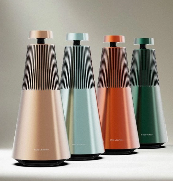 طراحی اسپیکر مخروطی شکل Beosound 2 با شکل دهی آلومینیوم