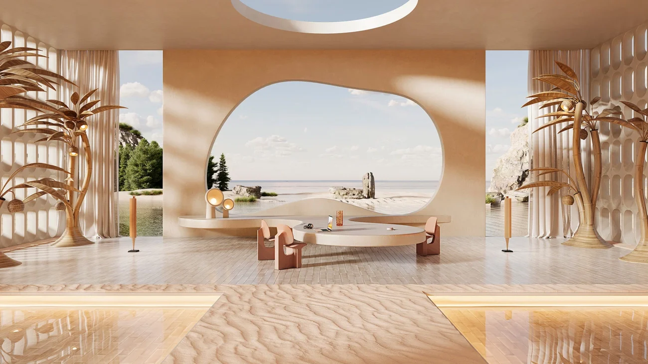 خرید اسپیکر دکوراتیو و هنری از برند بنگ اند آلفسن