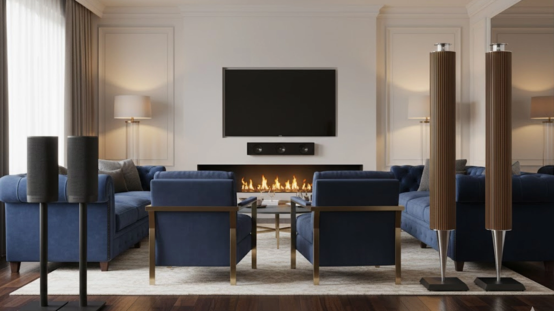 مقایسه هارمن کاردن Citation Surround در مقابل اسپیکرهای سری Beolab B&O