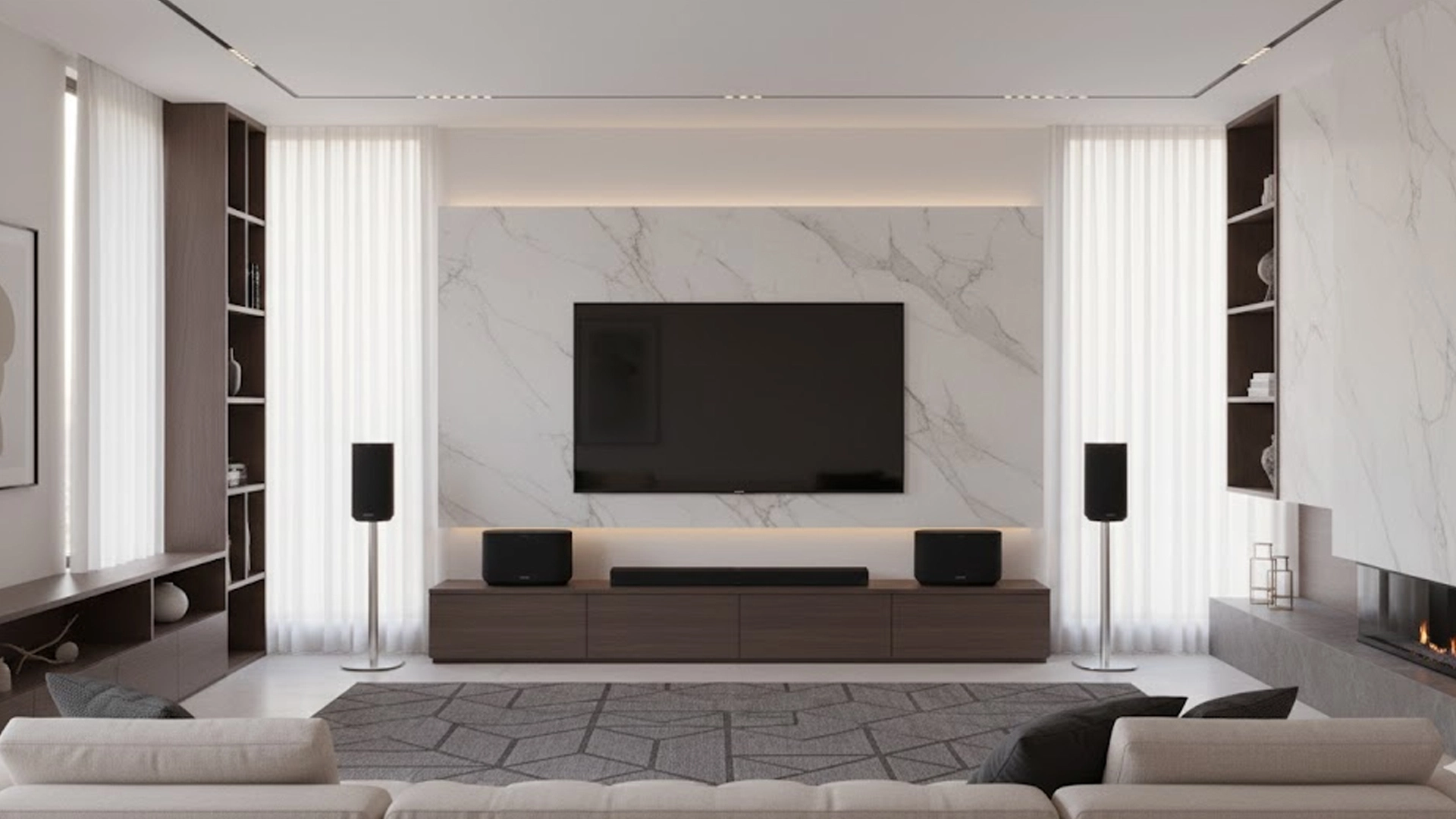 مقایسه هارمن کاردن Citation Surround در مقابل اسپیکرهای سری Beolab B&O
