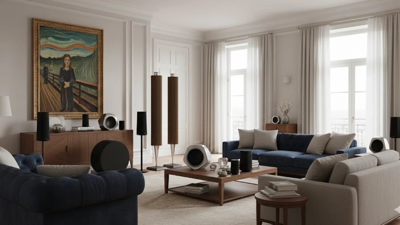مقایسه هارمن کاردن Citation Surround در مقابل اسپیکرهای سری Beolab B&O