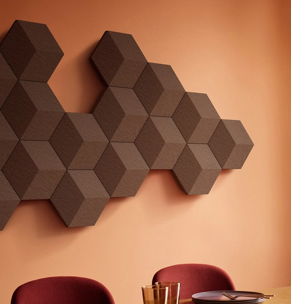 اسپیکر دیواری شش ضلعی هوشمند و مخفی با Beosound Shape